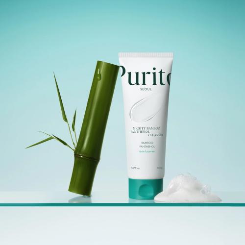 PURITO – Mighty Bamboo Panthenol Cleanser – Jemný hydratační čisticí gel s panthenolem - 150 ml