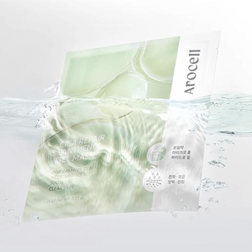 AROCELL – Cica Repair Panthenol Gel Mask – Zklidňující gelová maska s panthenolem a peptidy