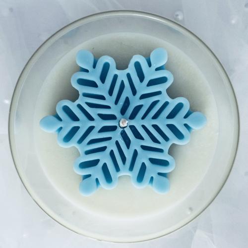 Frozen – designová sójová svíčka