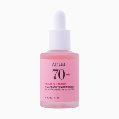 ANUA – Peach 70 + Niacin - Rozjasňující sérum s broskvovou vodou - 30 ml