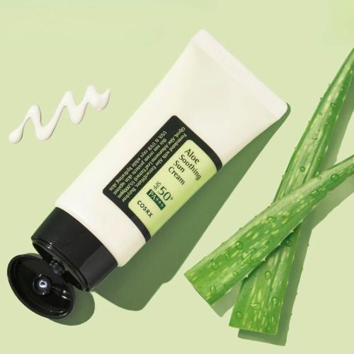 COSRX - Aloe Soothing Sun Cream SPF50+ PA+++ - Hydratační SPF s aloe vera