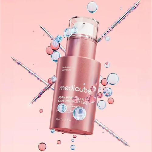 MEDICUBE - PDRN Pink Collagen Exosome Shot 7500 - Mikrojehličkové liftingové sérum - 30 ml