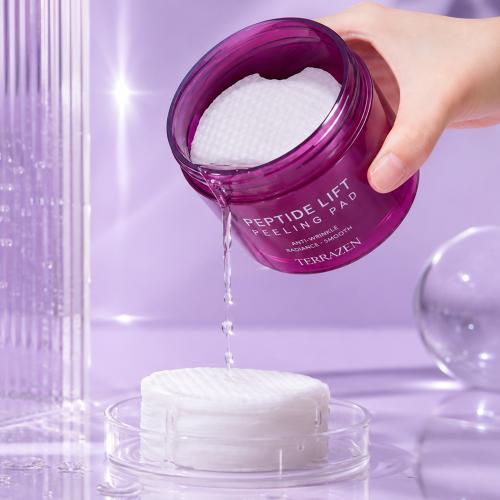 TERRAZEN - Peptide Lift Peeling Pad - Liftingové exfoliační polštářky