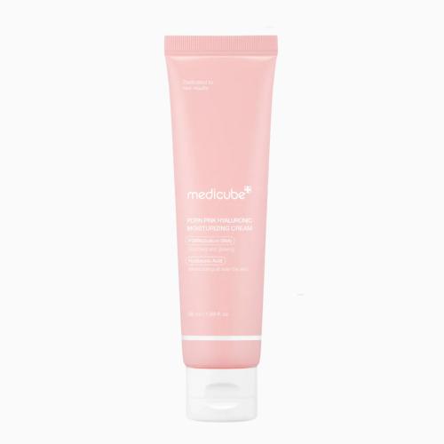 MEDICUBE - PDRN Pink Hyaluronic Moisturizing Cream - Hydratační krém s PDRN a ceramidy - 50 ml