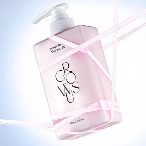 GROWUS - Damage Therapy Shampoo EX - Regenerační šampon pro poškozené vlasy - 500 ml