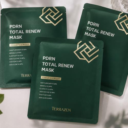 TERRAZEN - PDRN Total Renew Mask - Regenerační anti-age maska s PDRN pro glow a pružnější pleť