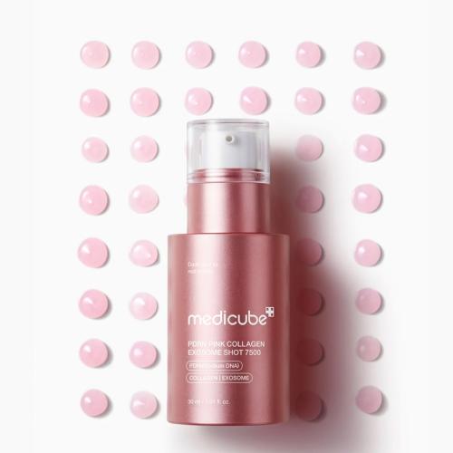 MEDICUBE - PDRN Pink Collagen Exosome Shot 7500 - Mikrojehličkové liftingové sérum - 30 ml