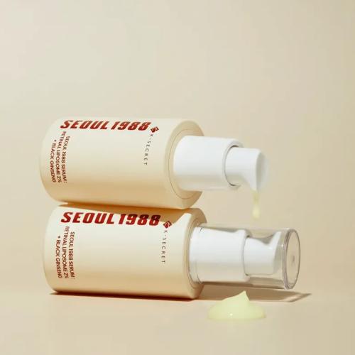 K-SECRET - SEOUL 1988 Serum : Retinal Liposome 2% + Black Ginseng - Zpevňující sérum s retinalem - 30 ml