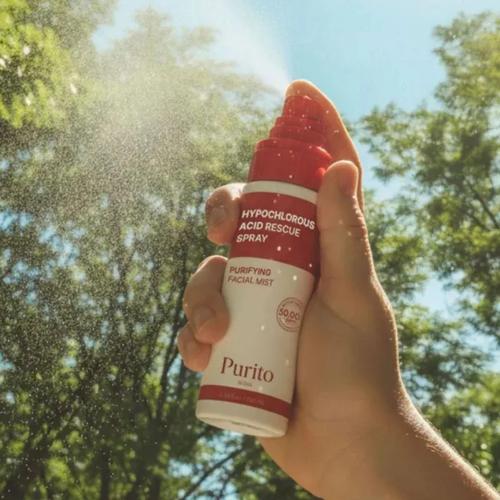 PURITO - Hypochlorous Acid Rescue Spray - Zklidňující ochranný sprej s kyselinou chlornou - 100 ml