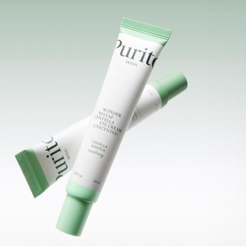 PURITO – Wonder Releaf Centella Eye Cream (Unscented) – Zklidňující oční krém s centellou - 30 ml