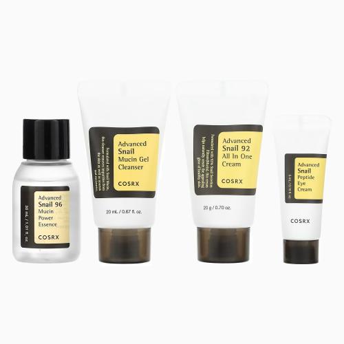 COSRX – All About Snail Kit – Regenerační sada s hlemýždím mucinem