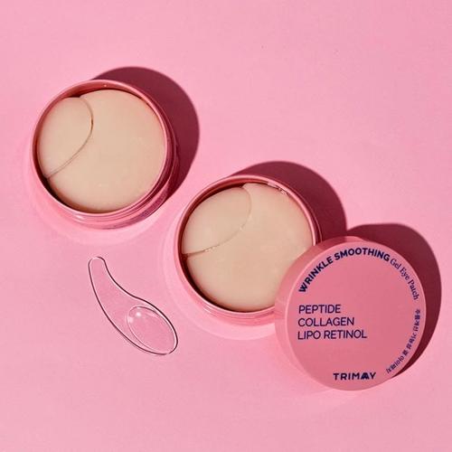 TRIMAY – Wrinkle Smoothing Gel Eye Patch - Hydrogelové polštářky pod oči s retinolem - 60 ks