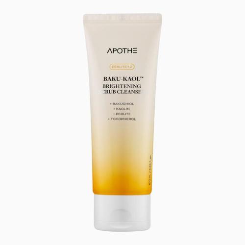 APOTHE – Baku-Kaol Brightening Scrub Cleanser – Rozjasňující čisticí scrub s bakuchiolem a kaolinem - 100 ml