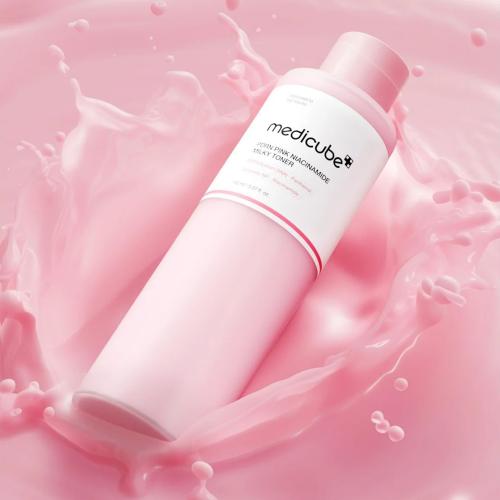 MEDICUBE – PDRN Pink Niacinamide Milky Toner - Mléčný toner s PDRN - 150 ml