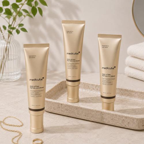 MEDICUBE - Deep Lifting Peptide Eye Cream - Liftingový oční krém s peptidy a kolagenem - 30 ml