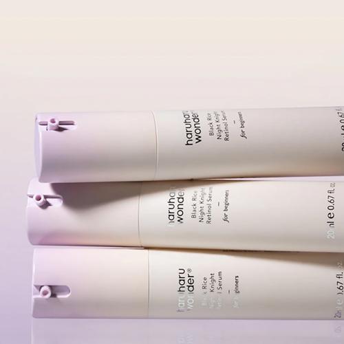 HARUHARU WONDER – Black Rice Night Knight Retinol Serum – Noční sérum s retinolem, bakuchiolem a černou rýží - 20 ml