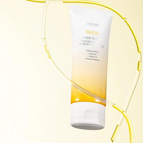 APOTHE – Baku-Kaol Brightening Scrub Cleanser – Rozjasňující čisticí scrub s bakuchiolem a kaolinem - 100 ml