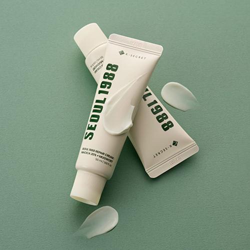 K-SECRET - SEOUL 1988 Repair Cream : Niacica 20% + Mugwort - Zklidňující krém pro sjednocenou pleť - 50 ml
