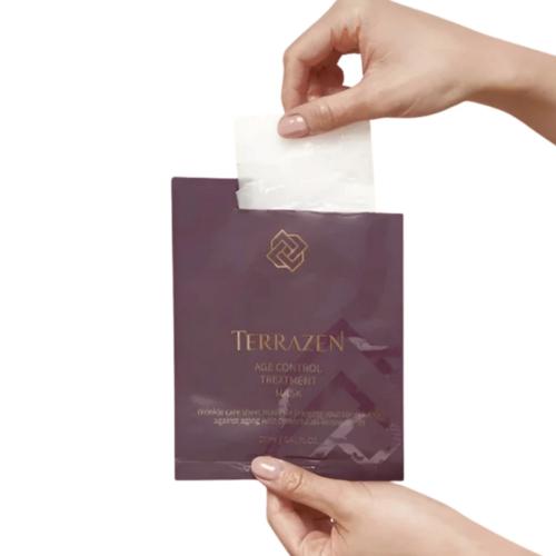 TERRAZEN - Age Control Treatment Mask - Anti-age maska pro hladší a pevnější vzhled pleti