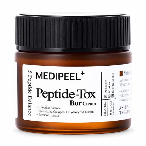 MEDIPEEL - Peptide Tox Bor Cream - Zpevňující peptidový krém proti vráskám - 50 g
