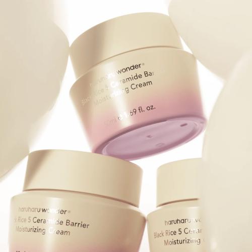HARUHARU WONDER - Black Rice 5 Ceramide Barrier Moisturizing Cream - Bariérový krém s 5 ceramidy pro suchou a citlivou pleť - 50 ml