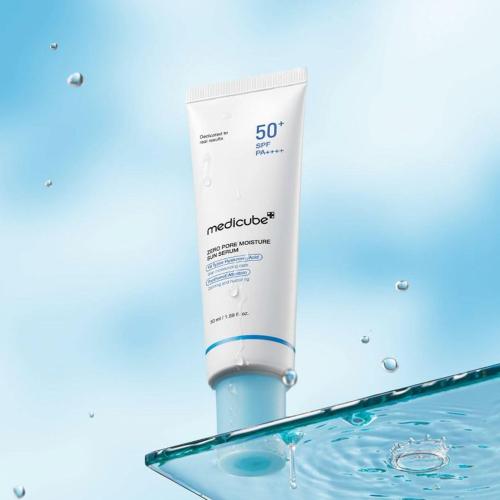 MEDICUBE – Zero Pore Moisture Sun Serum SPF50+ PA++++ - Lehké SPF sérum pro hladší pleť