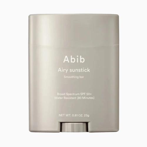 ABIB - Airy Sunstick Smoothing Bar SPF50+ PA++++ - Lehká ochranná SPF tyčinka - 23 g