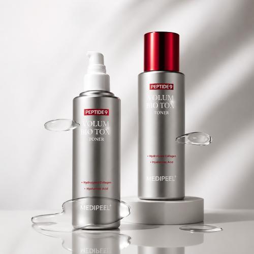 MEDI-PEEL - Peptide 9 Volume Bio Tox Toner Pro - Liftingový toner s peptidy pro pevnější a hladší pleť - 250 ml
