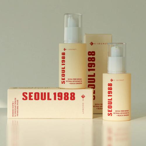K-SECRET - SEOUL 1988 Serum : Retinal Liposome 2% + Black Ginseng - Zpevňující sérum s retinalem - 30 ml