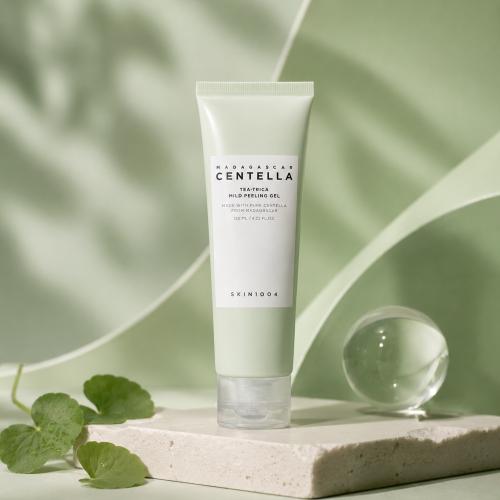 SKIN1004 - Madagascar Centella Tea-Trica Mild Peeling Gel - Jemný peelingový gel pro čistější a hladší pleť - 125 ml