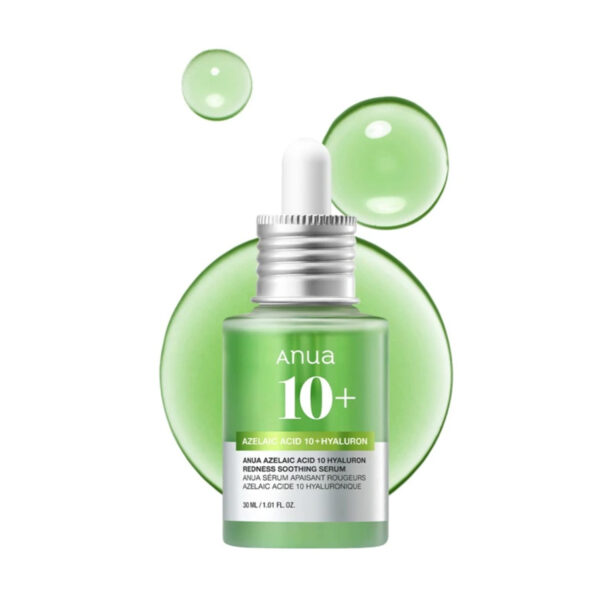ANUA - Azelaic Acid 10 Hyaluron Redness Soothing Serum - Zklidňující sérum s kyselinou azelaovou - 30 ml