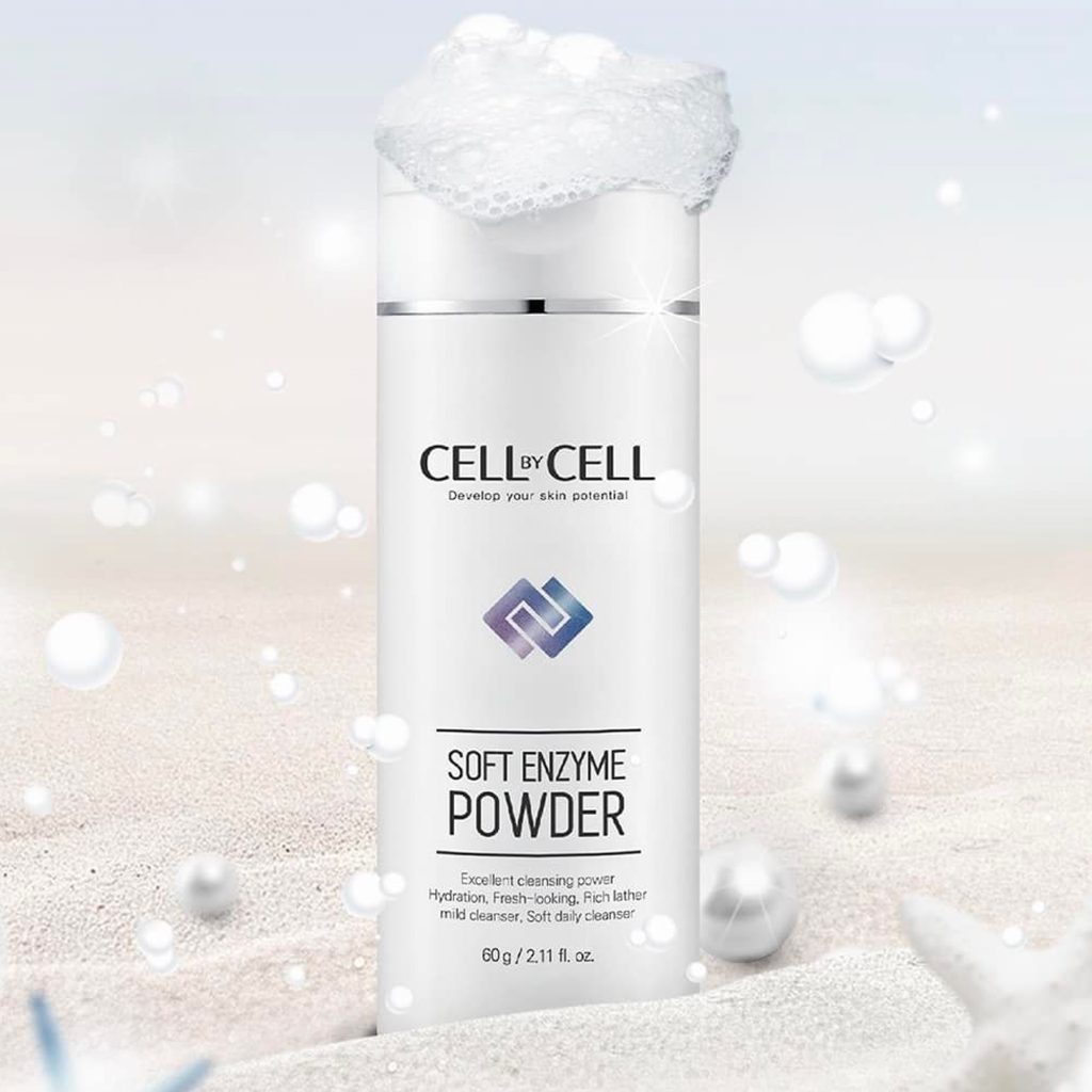 CELL BY CELL - Enzymatic Powder Cleanser – Enzymatický čistící prášek pro citlivou pleť - Image 2