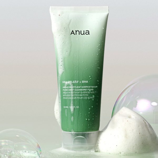 ANUA - Heartleaf Quercetinol Pore Deep Cleansing Foam - Hloubkově čisticí pěna - 150 ml