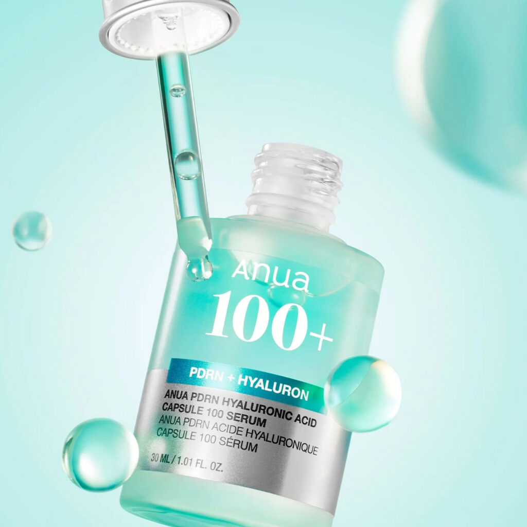 ANUA – PDRN Hyaluronic Acid Capsule 100 Serum – Intenzivní hydratační sérum s PDRN a 11 typy kyseliny hyaluronové - Image 2