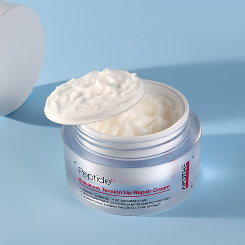 APOTHE – Peptide 11 Botulinum Tension Up Repair Cream – Liftingový krém s botulinovým efektem a 11 peptidy - Image 2