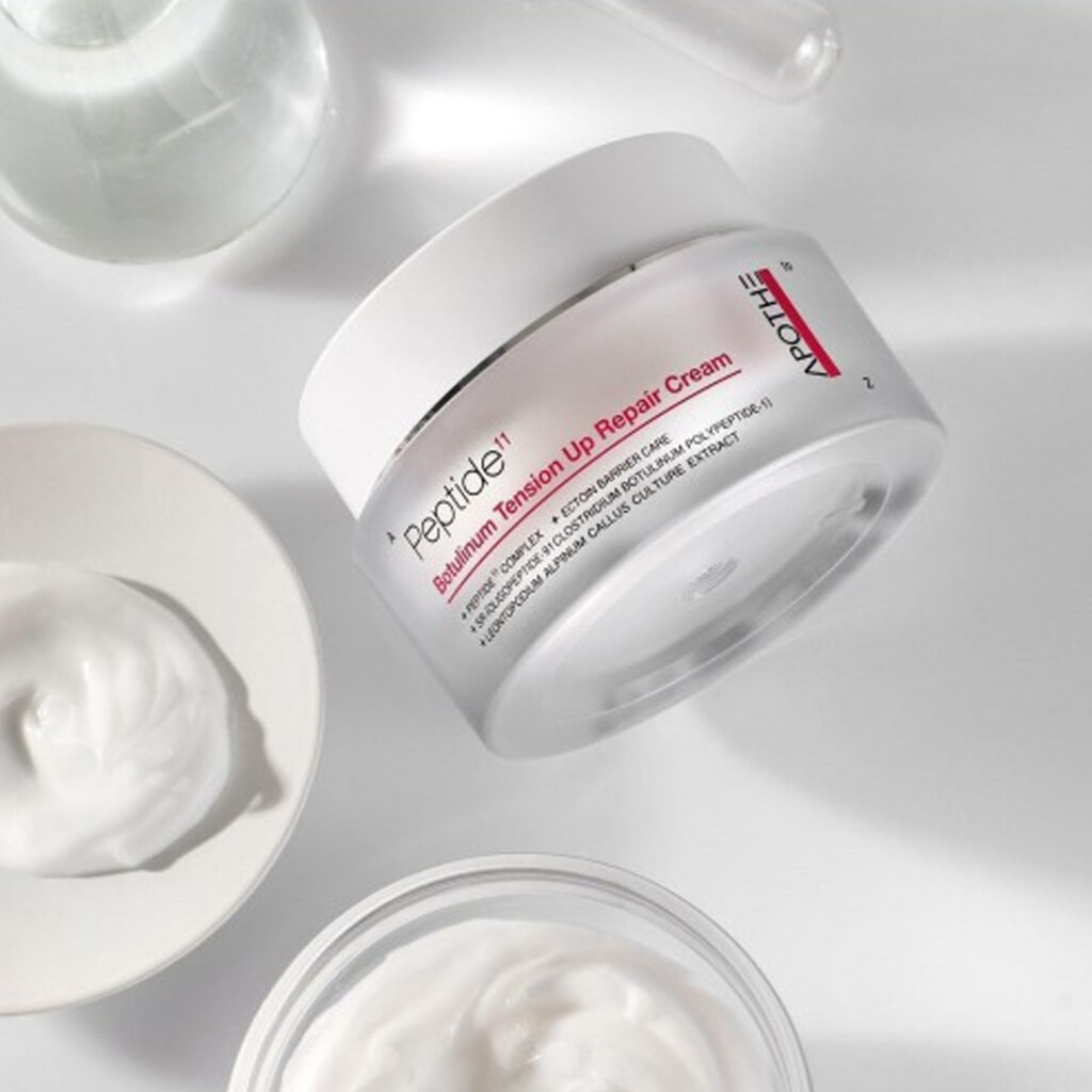 APOTHE – Peptide 11 Botulinum Tension Up Repair Cream – Liftingový krém s botulinovým efektem a 11 peptidy - Image 3