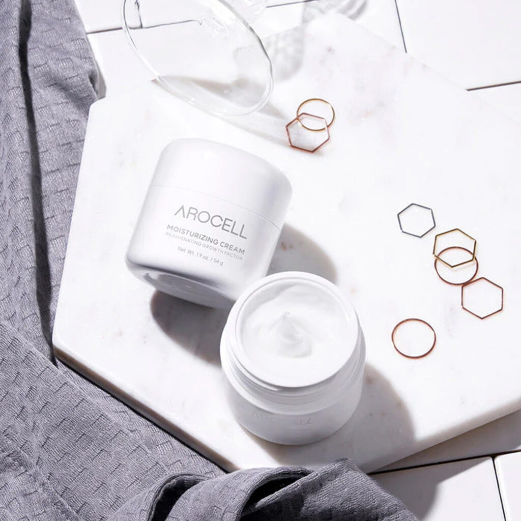 AROCELL – Moisturizing Cream – Hydratační krém s peptidy a růstovými faktory - Image 3