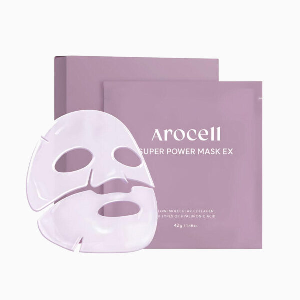 AROCELL – Super Power Mask EX – Hydrogelová kolagenová liftingová maska - 42 g