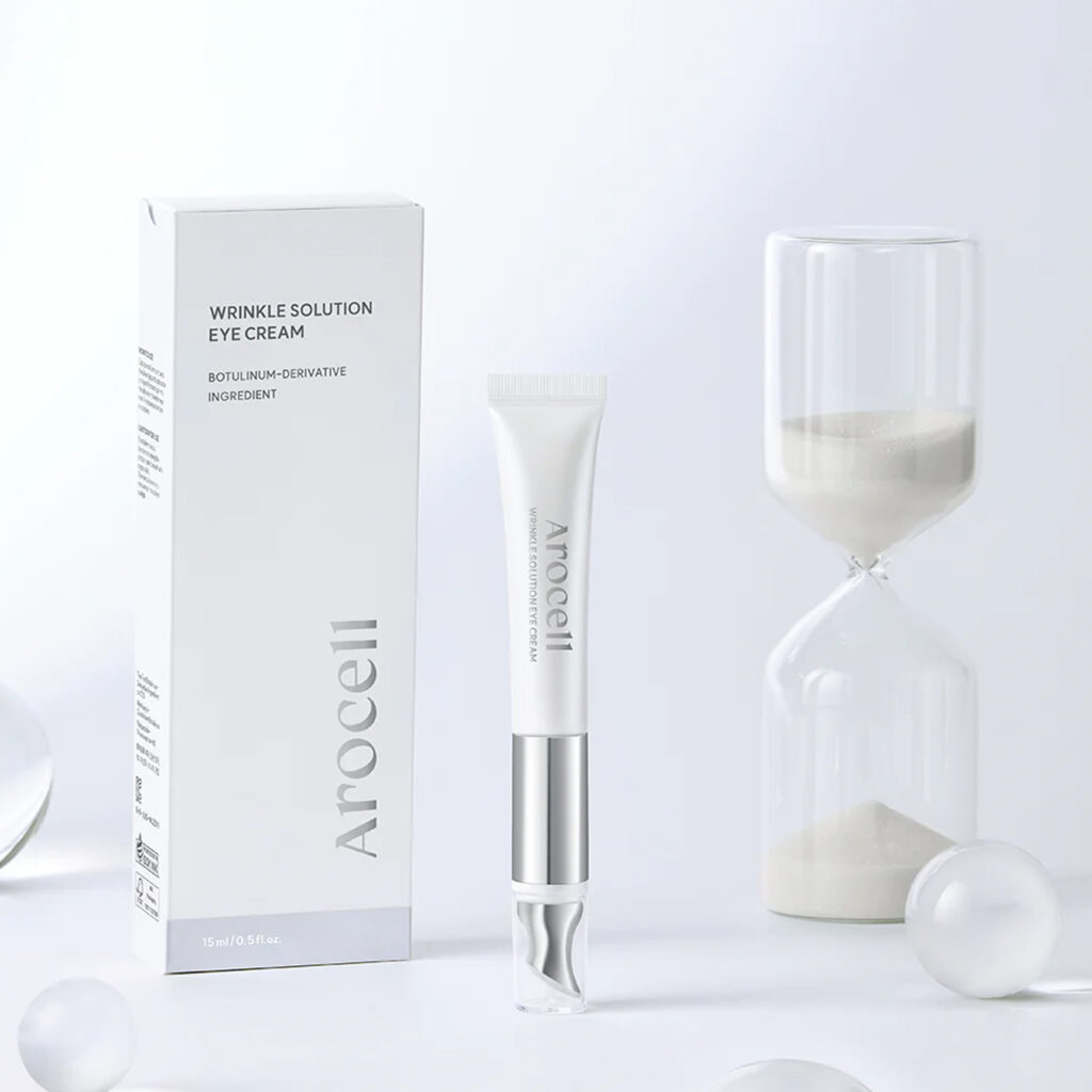 AROCELL – Wrinkle Solution Eye Cream – Luxusní oční krém s galvanickým aplikátorem - Image 2