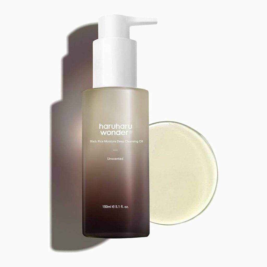 HARUHARU WONDER - Black Rice Moisture Deep Cleansing Oil – Výživný odličovací olej s fermentovanou černou rýží - Image 3
