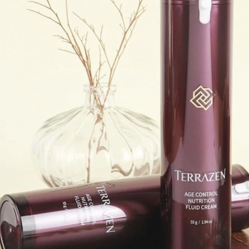 TERRAZEN – Age Control Nutrition Fluid Cream – Lehký vyživující fluid pro pevnější pleť - Image 2