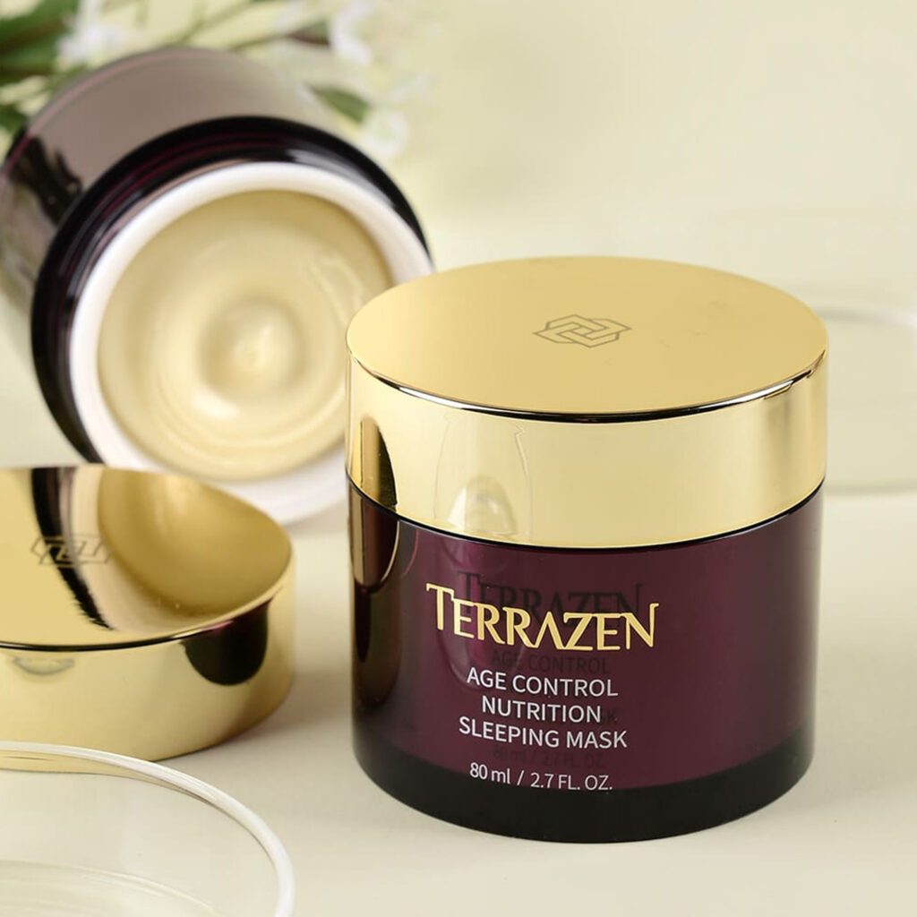 TERRAZEN – Age Control Nutrition Sleeping Mask – Noční omlazující maska s melatoninem - Image 3