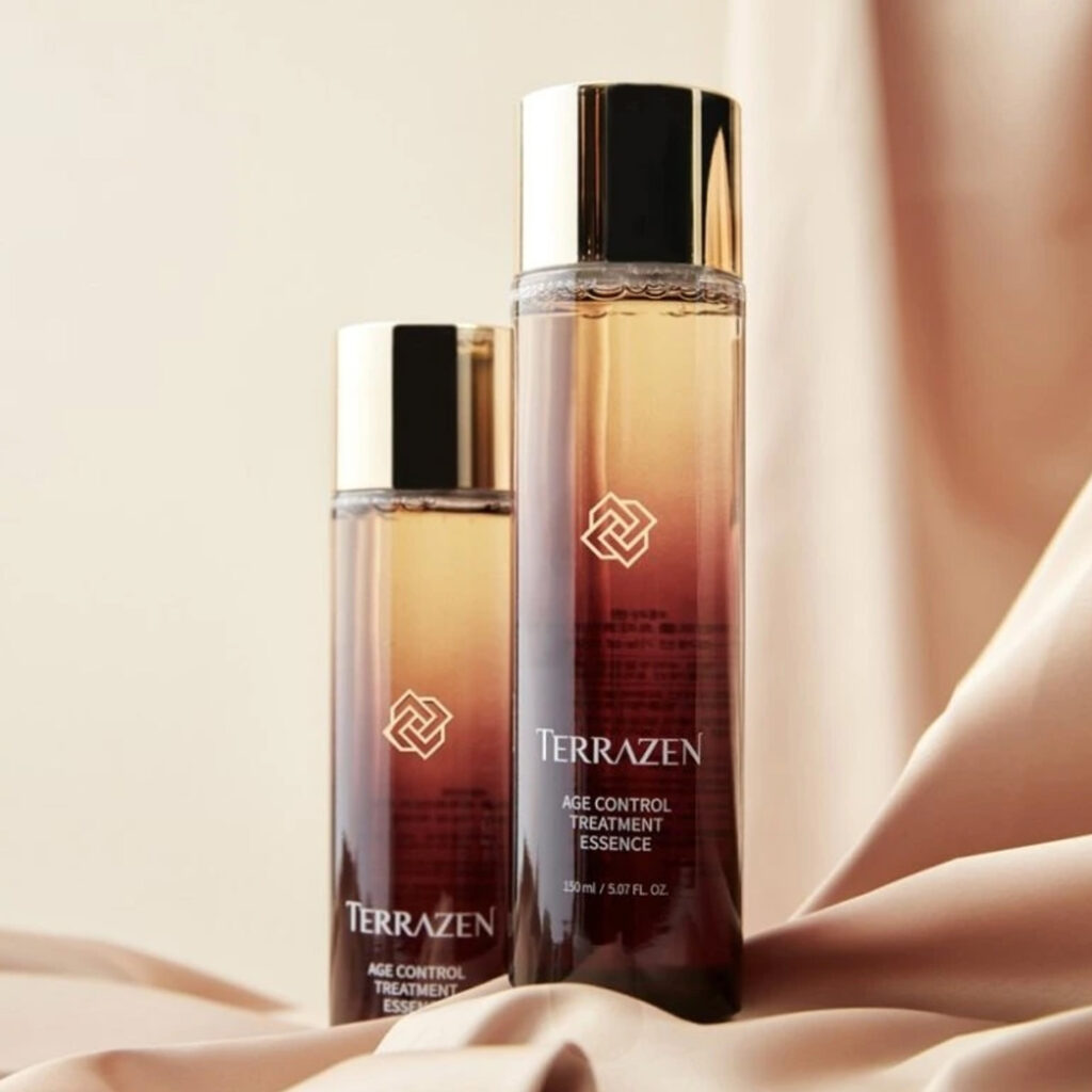 TERRAZEN – Age Control Treatment Essence – Omlazující esence (tonikum) pro pevnější a zářivější pleť - Image 3