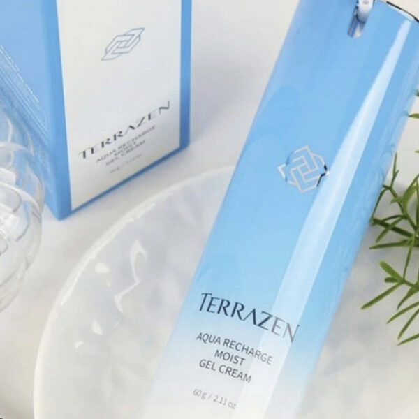 TERRAZEN – Aqua Recharge Moist Gel Cream – Lehký hydratační gel-krém s probiotiky a 7 typy kyseliny hyaluronové - 60g