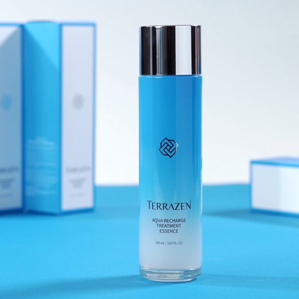 TERRAZEN – Aqua Recharge Treatment Essence – Hydratační esence (tonikum) s probiotiky a 7 typy kyseliny hyaluronové - Image 2