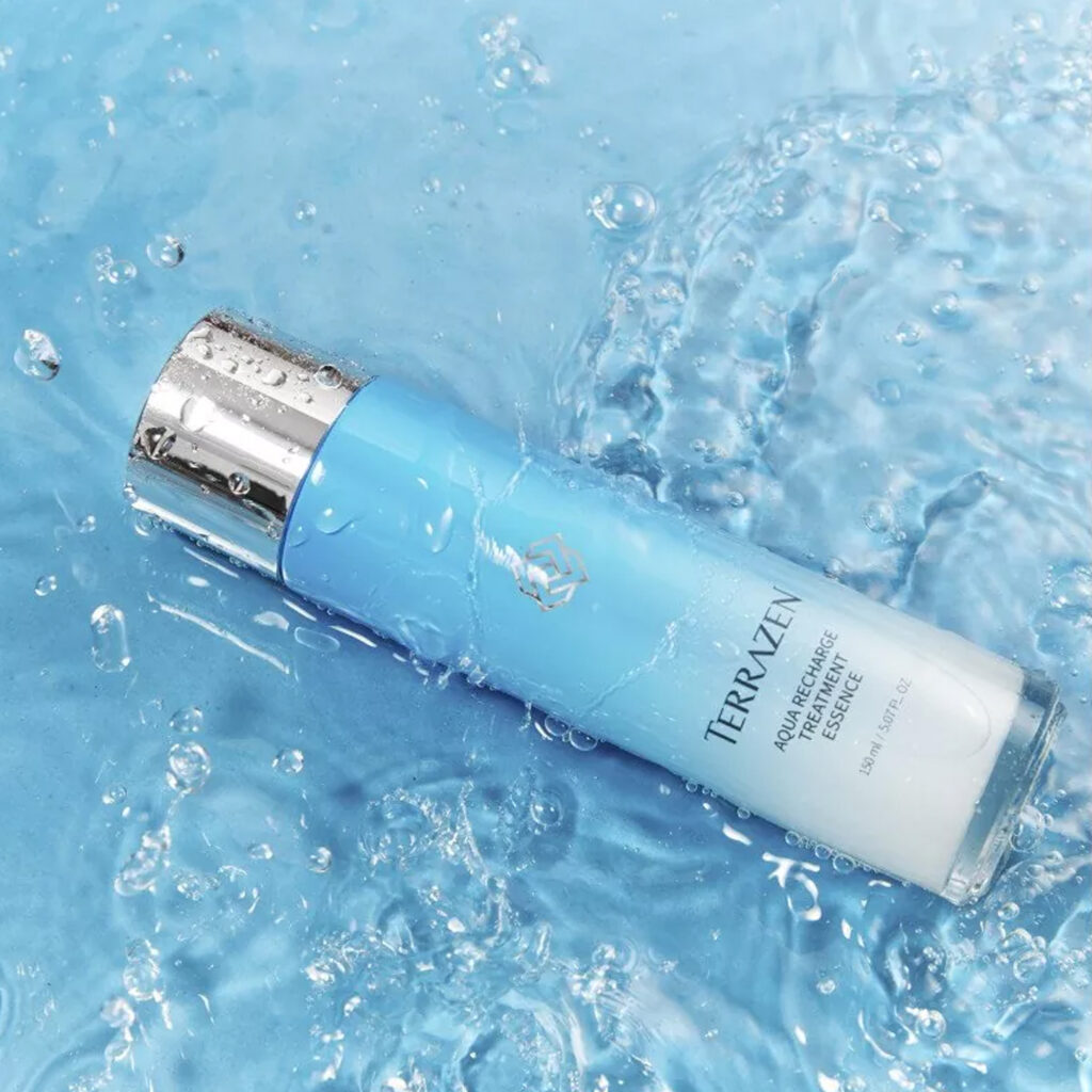 TERRAZEN – Aqua Recharge Treatment Essence – Hydratační esence (tonikum) s probiotiky a 7 typy kyseliny hyaluronové - Image 3