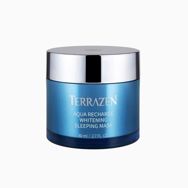 TERRAZEN – Aqua Recharge Whitening Sleeping Mask – Noční hydratační maska s rozjasňujícím účinkem - 80 ml