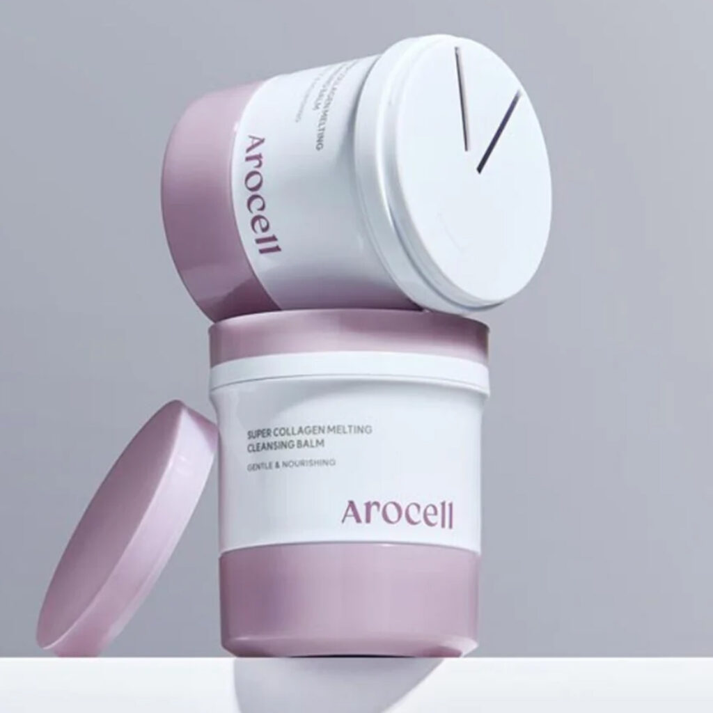 AROCELL – Super Collagen Melting Cleansing Balm - Odličovací balzám s kolagenem - Image 2