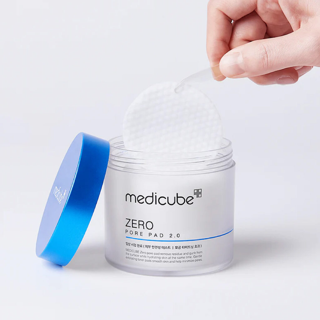 Medicube – Zero Pore Pad 2.0 - Tonerové polštářky s AHA + BHA pro jemnější pleť a stažení pórů - 70 ks - Obrázek 3