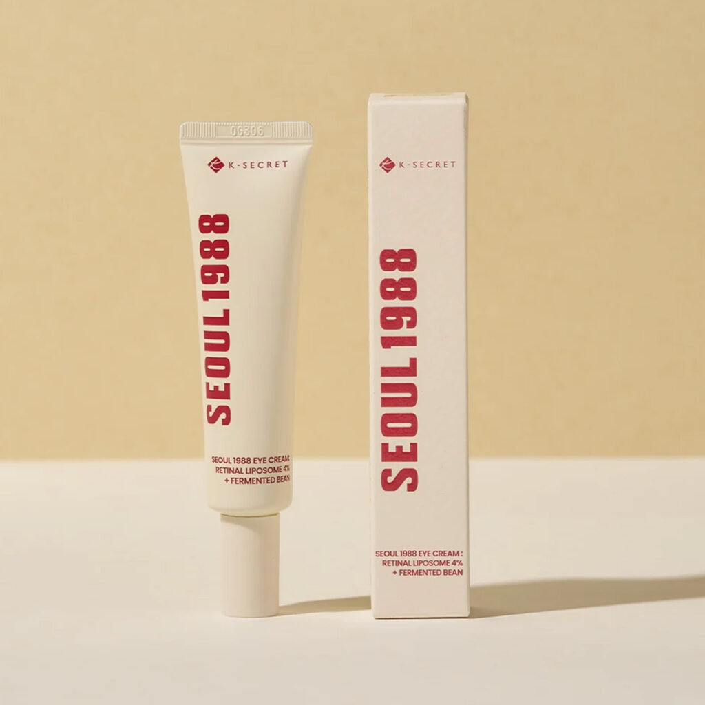 K-SECRET - SEOUL 1988 Eye Cream – Retinal Liposome 4 % + Fermented Bean - Oční krém s retinalem - 30 ml - Obrázek 3